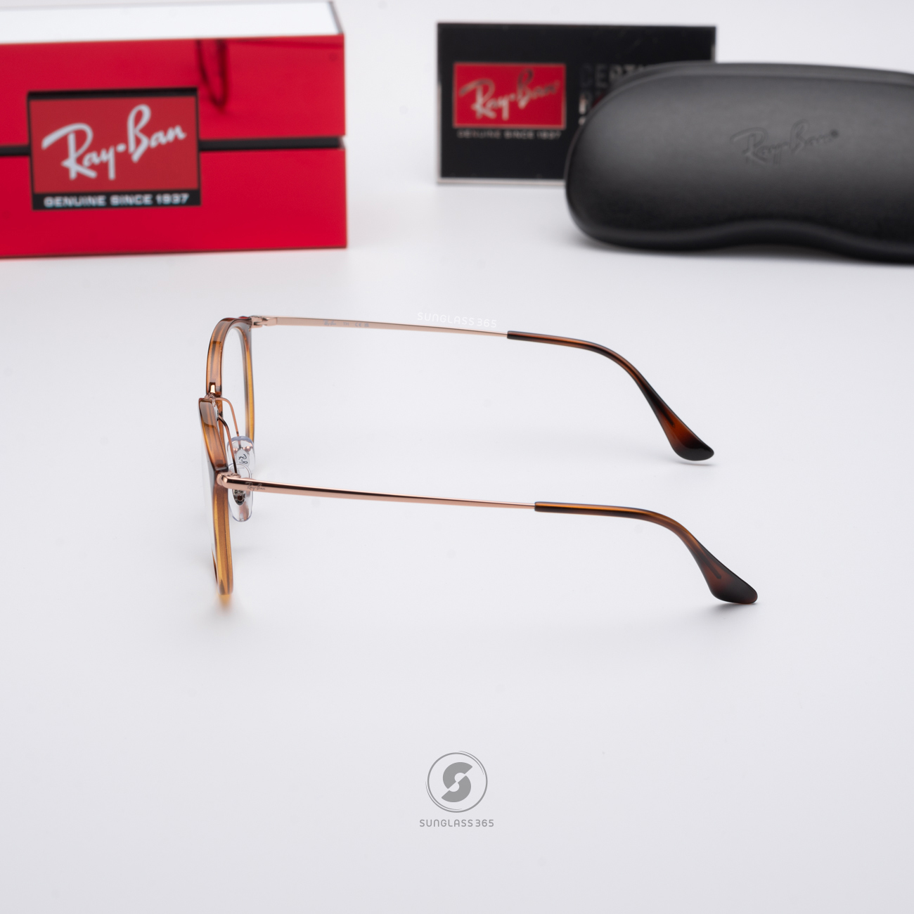 RayBan RX7140 5687 Striped Havana
