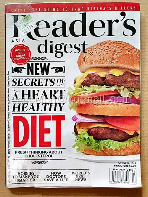 Reader's Digest Asia Vol.189 No.1123 October 2015