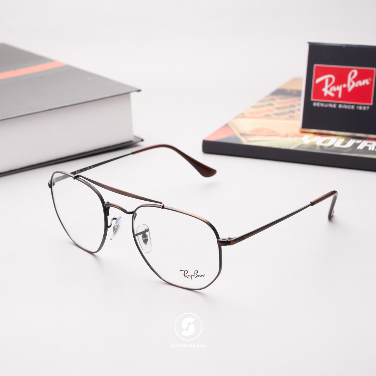 RayBan The Marshal RX3648V 3120 Antique Gunmetal