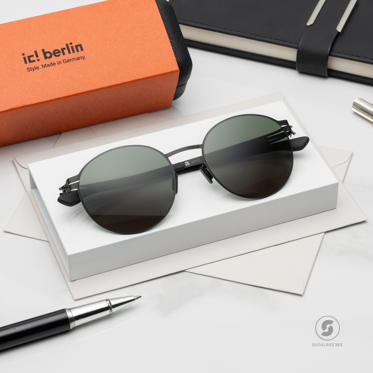 แว่นกันแดด IC BERLIN Liliya S. Black