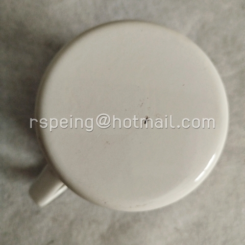 แก้วน้ำเคลือบวินเทจ (Enamel Mug) ลายสตรอว์เบอร์รี่และดอกไม้