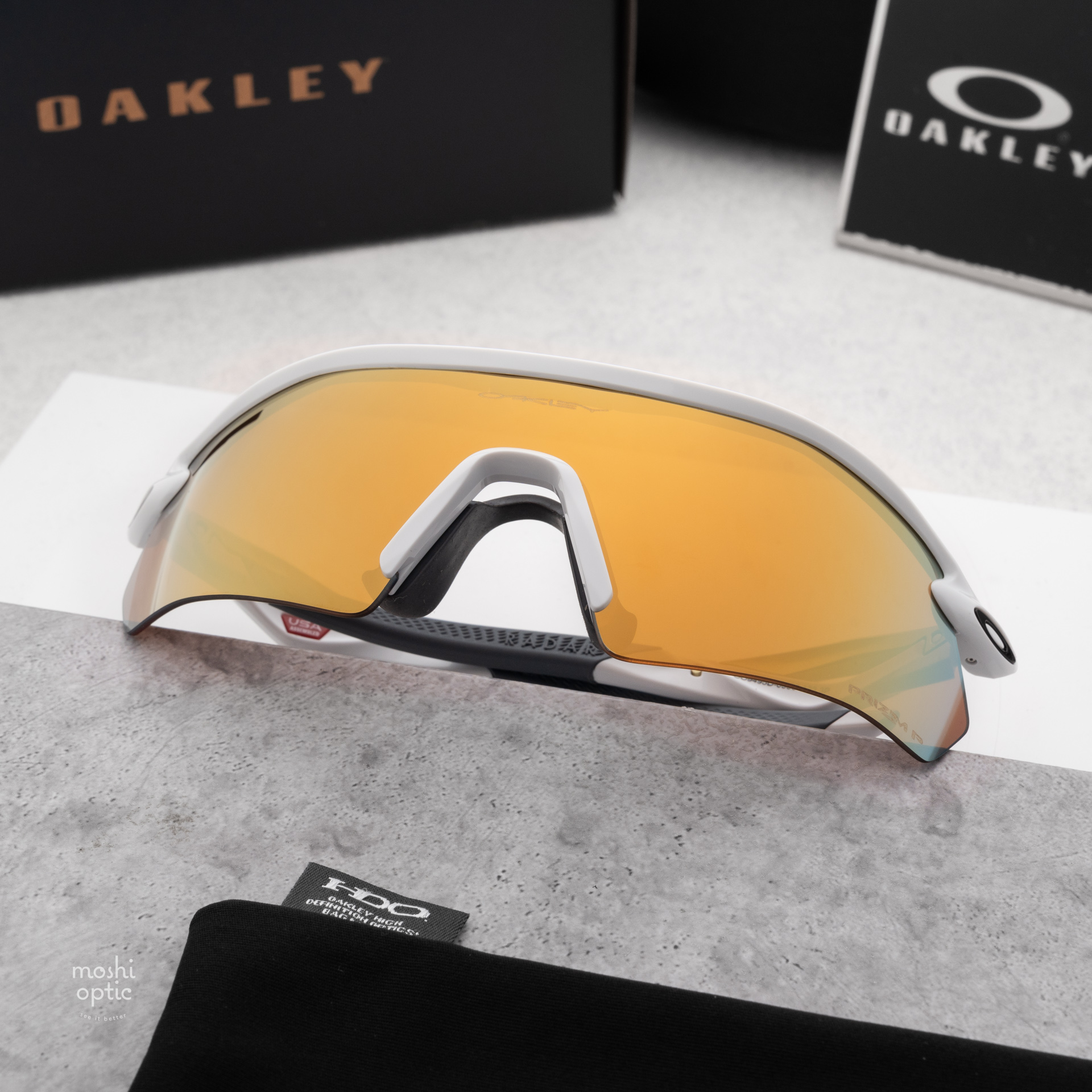 Oakley Radar Plate OO9495D-05 Matte Black Prizm 24K Polarized