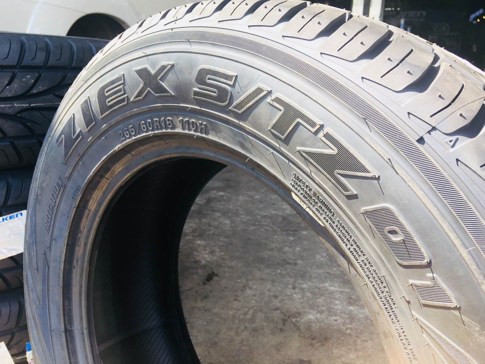 ยางใหม่ FALKEN STZ01 265/60-18 ยางญี่ปุ่น ราคาพิเศษ