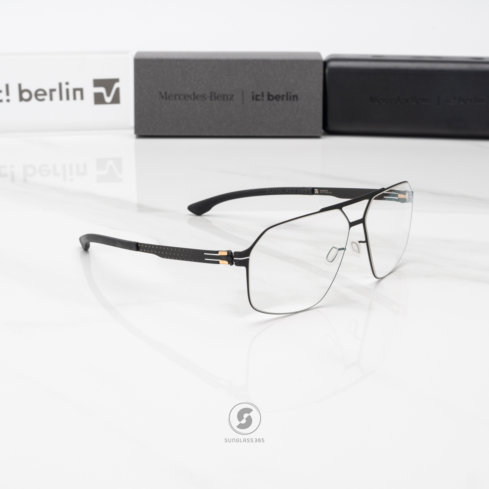 กรอบแว่น IC BERLIN MB18 Black