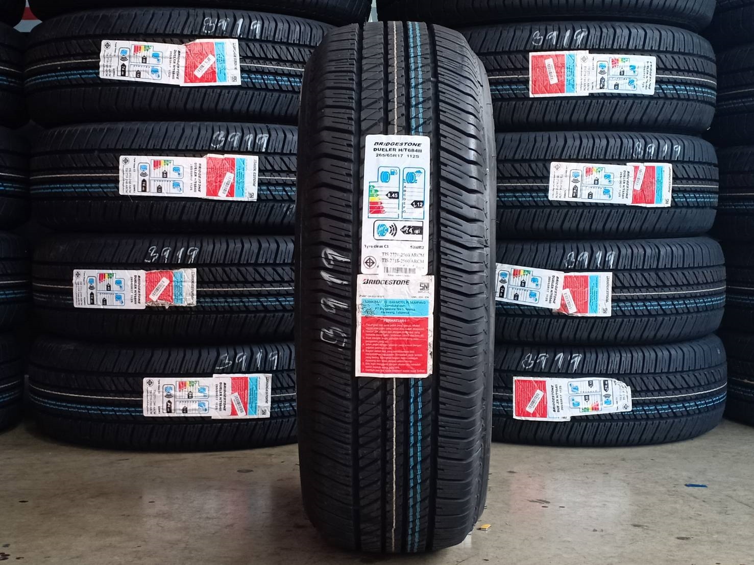 BRIDGESTONE DUELER H/T684II 265/65R17 112S (ปี19)