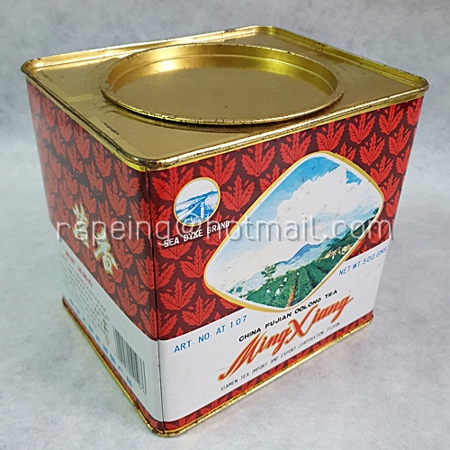 กล่องใส่ใบชาจีน China Fujian Oolong Tea Ming Xiang