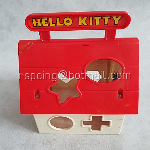 ของเล่นบ้านเสริมทักษะเรขาคณิต Hello Kitty