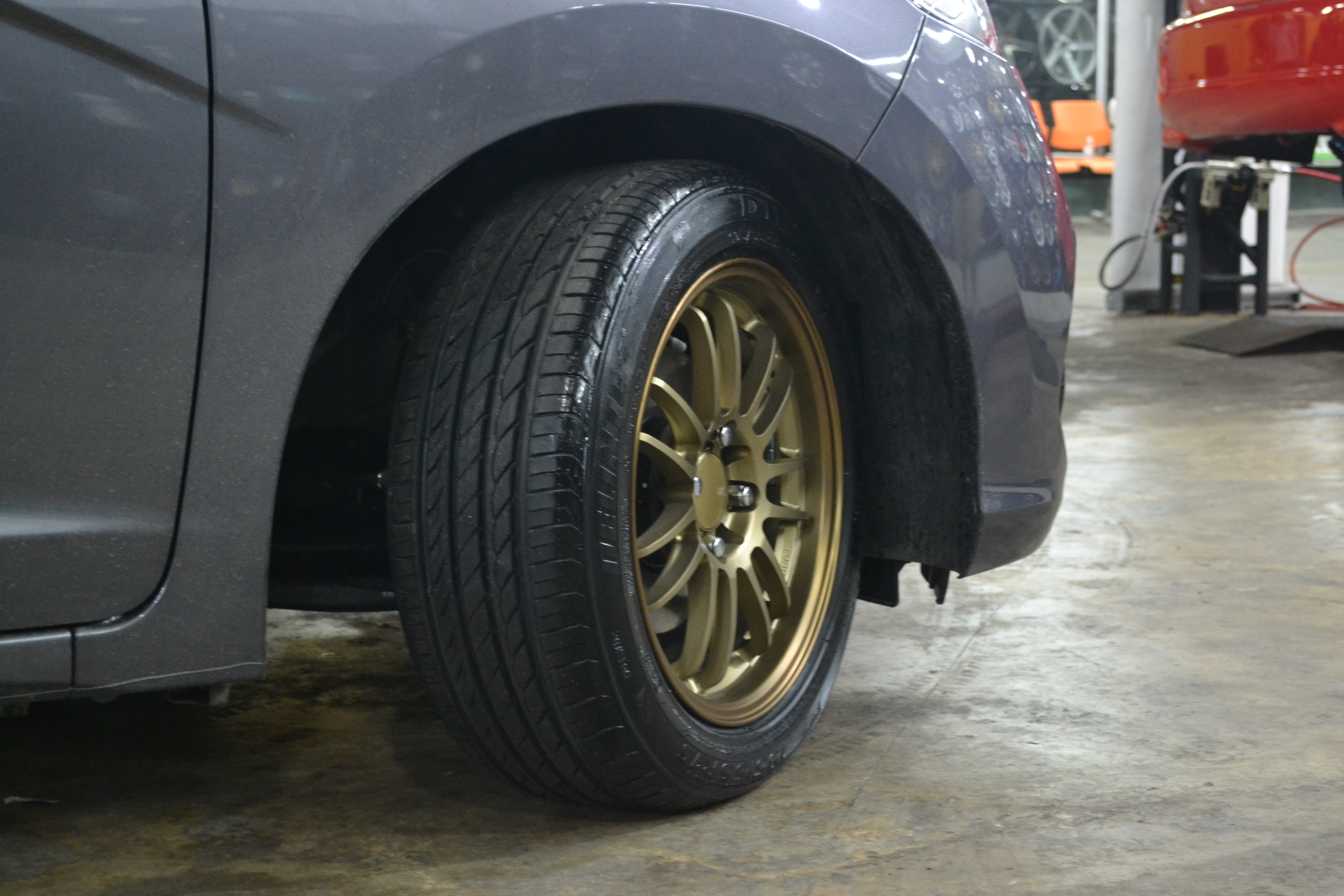 ล้อ RE30ขอบ15 ใส่ JAZZ ป้ายแดง