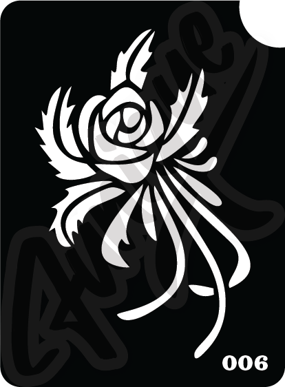 SET 1 Stencil บล็อกสติกเกอร์ รอยสักกากเพชร เพ้นท์กากเพชร กลิตเตอร์ Funique สติ๊กเกอร์ แบบลาย DIY งานประดิษฐ์