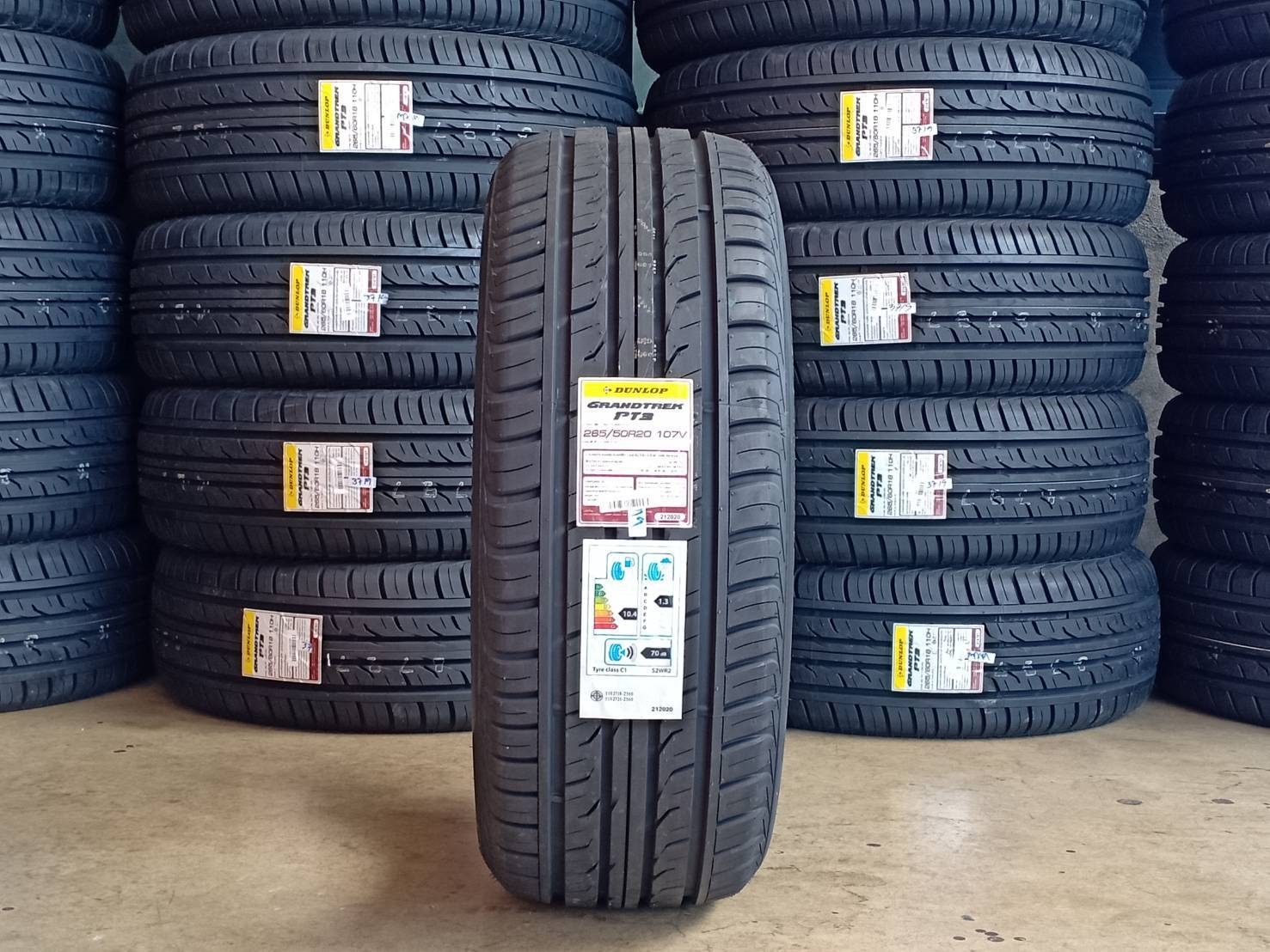 ยางเข้าใหม่ ลดราคา DUNLOP PT3 265/50R20 107V (ปี19)