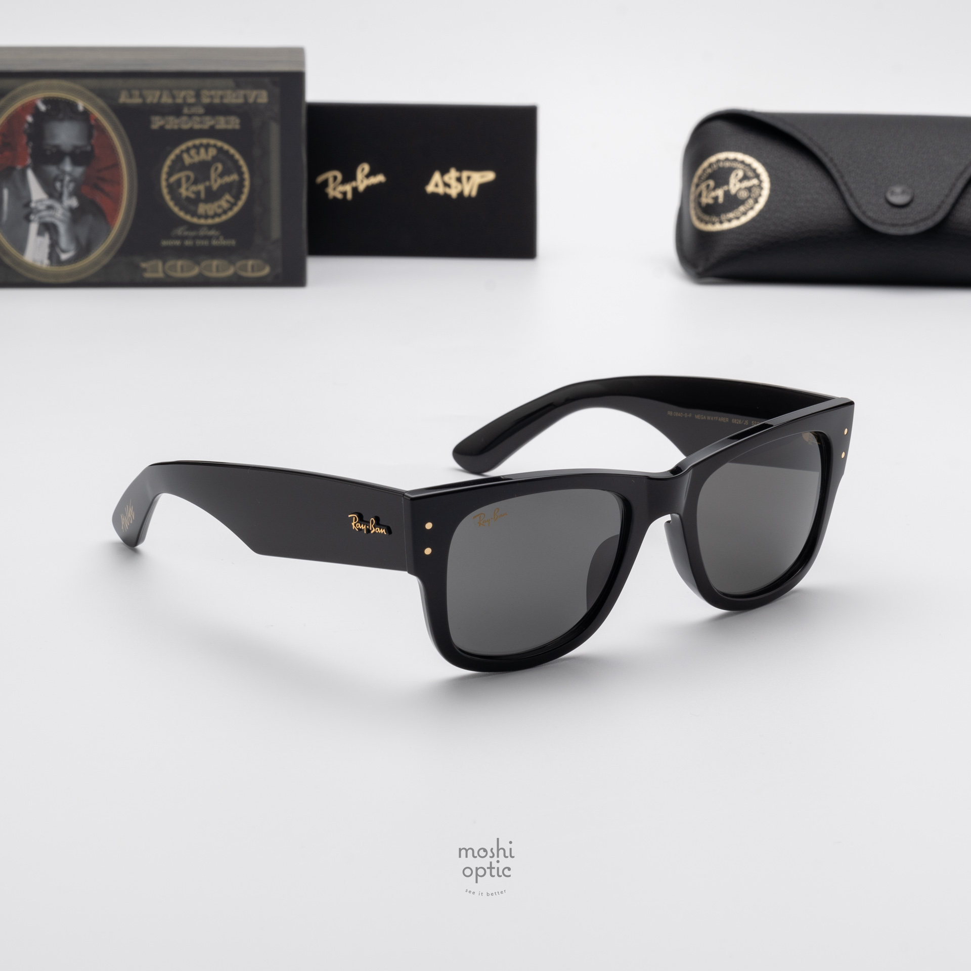 RayBan RB0840SF Mega Wayfarer 6826J5
