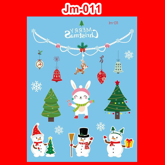 Tattoo Christmas สติ๊กทูคริสต์มาส แทททู #B