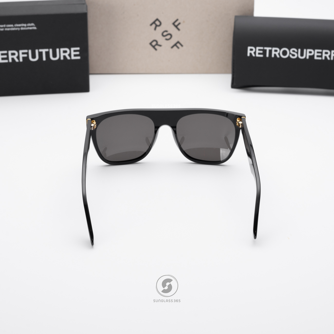 แว่นกันแดด SUPER SP FZQ SP Flat Top Black