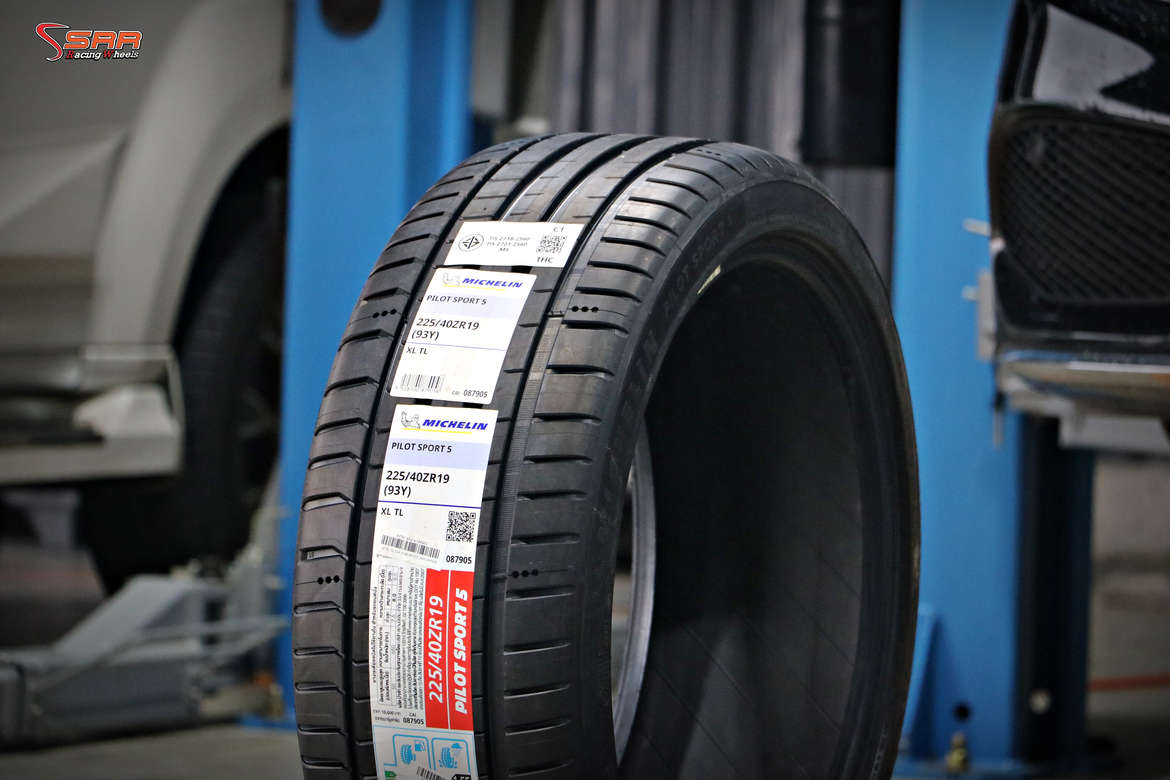 MICHELIN Pilot sport5 ขนาด 225/40R19 และ 255/35R19 ปี2024