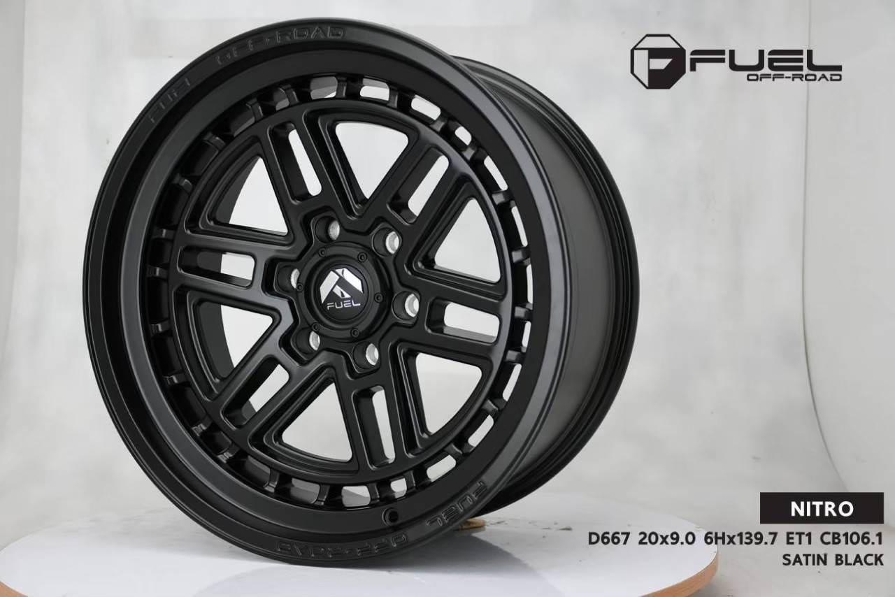 ล้อแม็ก USA. แท้ FUEL NITRO D667 20x9 6x139.7 ET+1 ราคาพิเศษ
