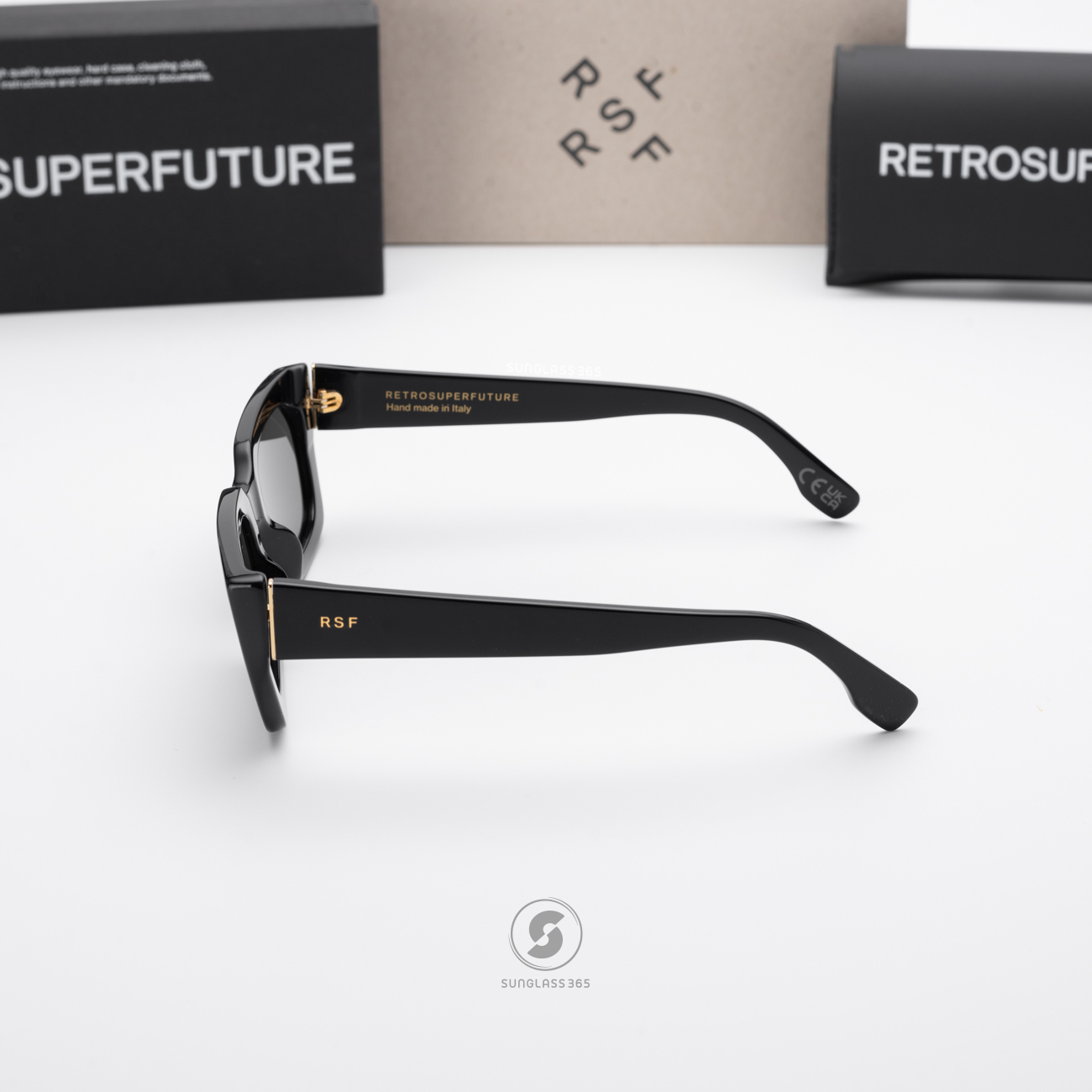 แว่นกันแดด SUPER SP H5N Teddy Black