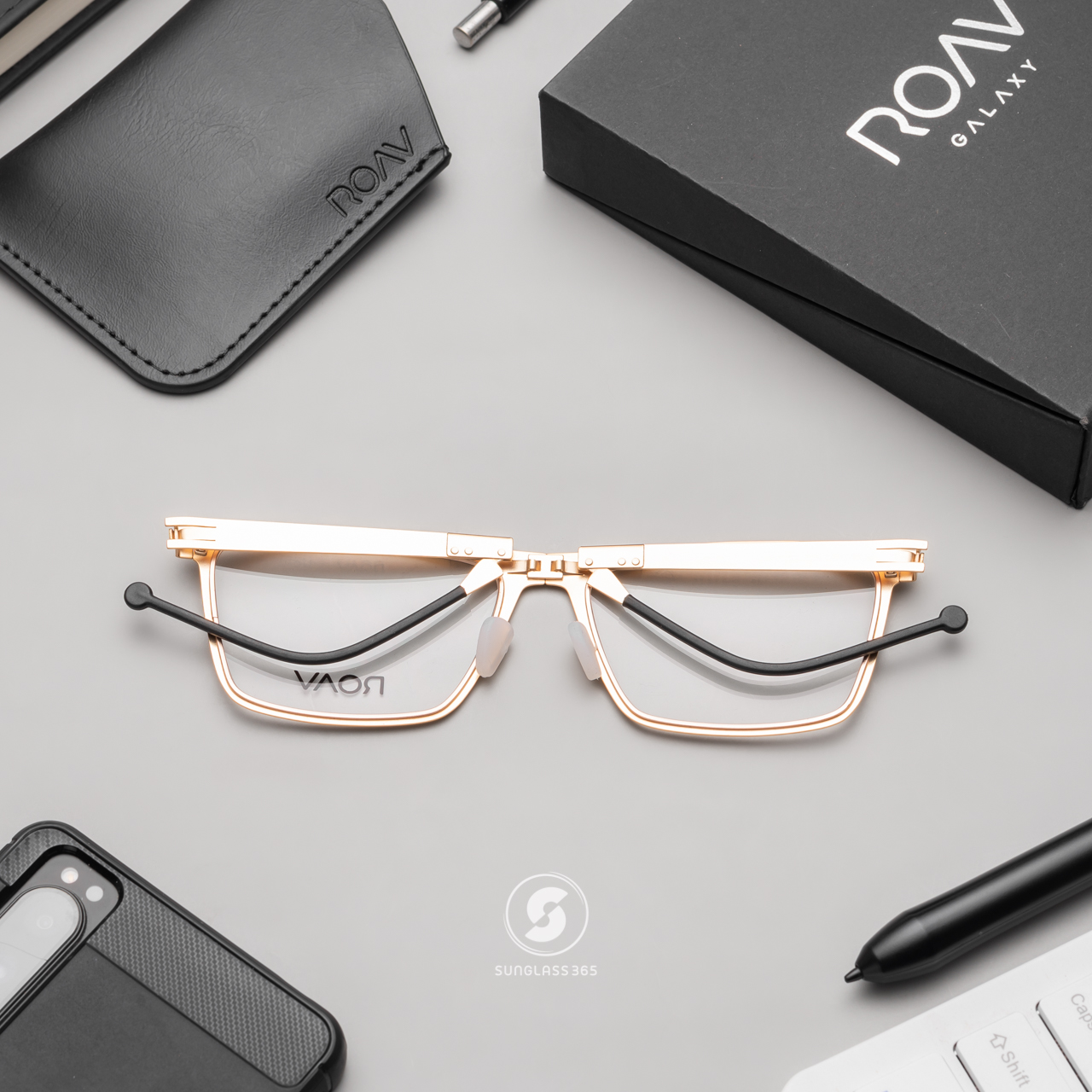 แว่นสายตา ROAV LIAM 6008 Brushed Gold