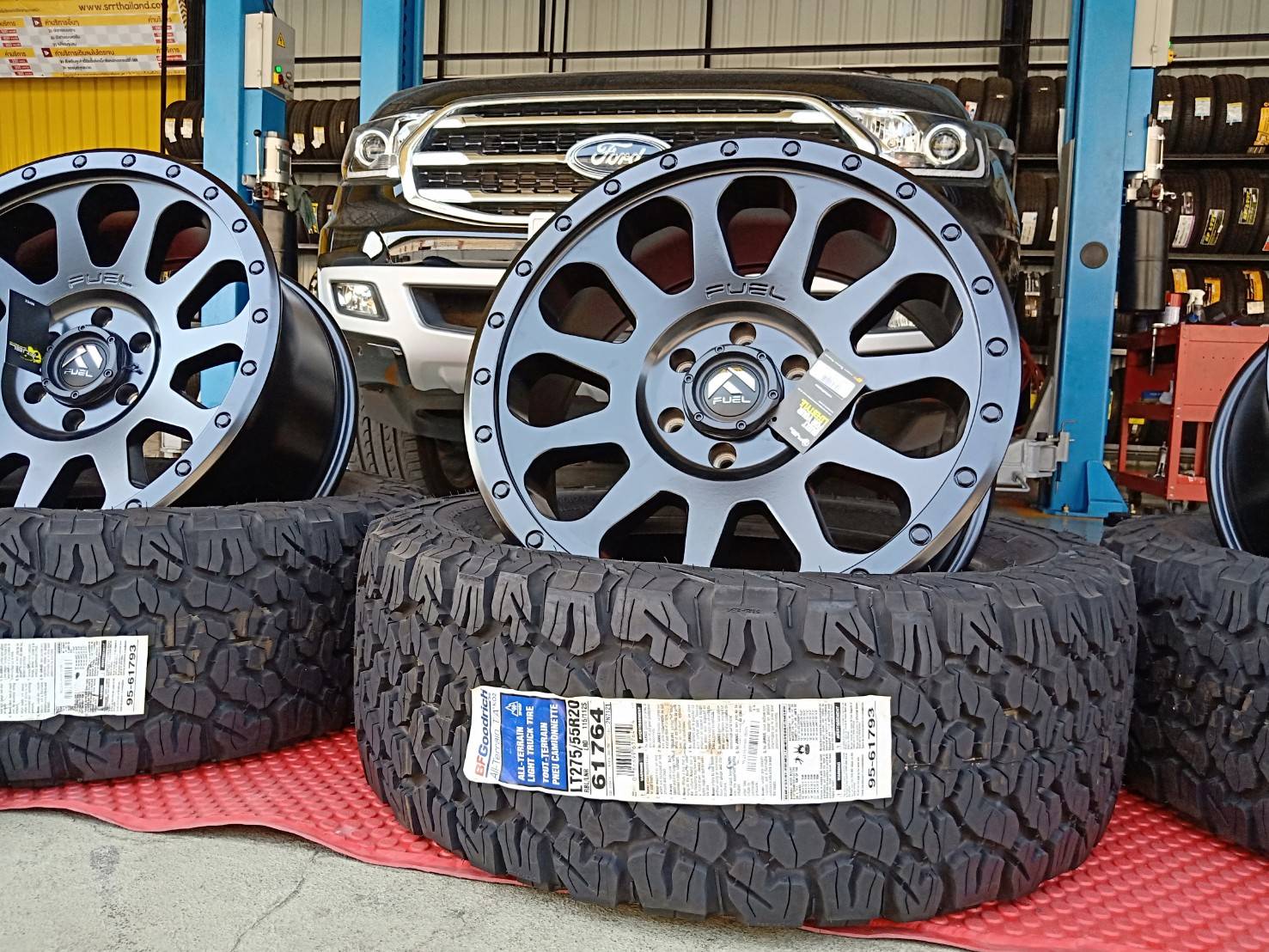 ล้อแท้ FUEL VECTOR D579 ขอบ20