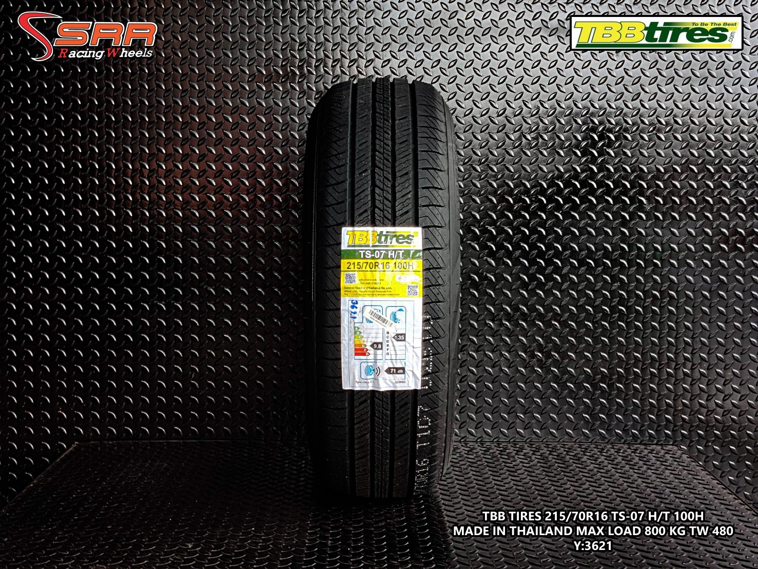 TBB TIRES TS-07 H/T 215/70R16 ปี2021 ราคาถูก