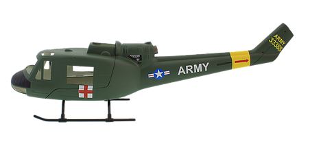 500-UH1 Army (Green) with Belt Tail Gear Box