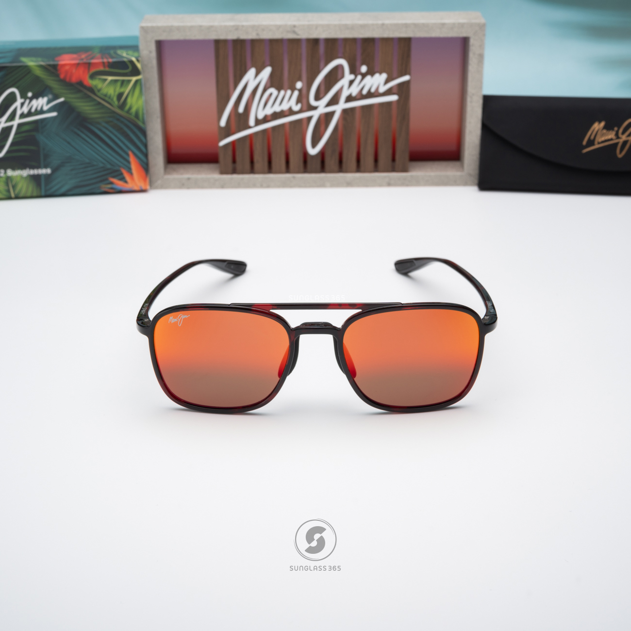 แว่นกันแดด Maui Jim KEOKEA MJ RM447 04T Hawaii Lava