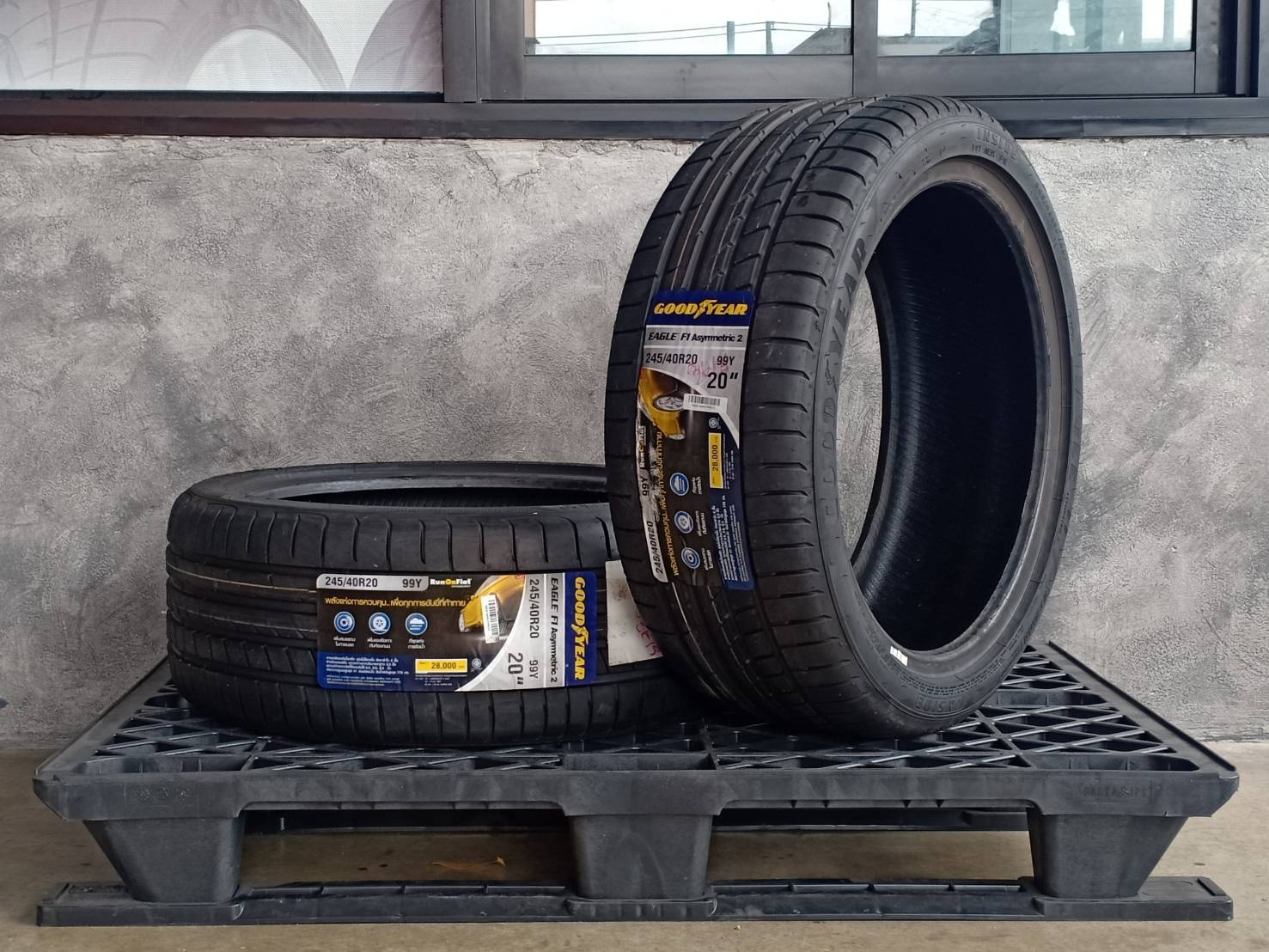 GOODYEAR 245/40R20 EAGLE F1 ASYMMETRIC 2 (RUNFLAT) (MOE) 99Y MADE IN GERMANY