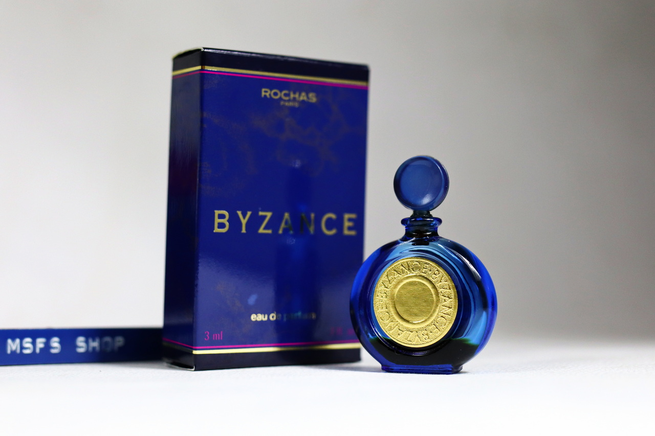 [Vintage] Rochas Byzance EDP 3ml Splash Empty Bottle ขวดจิ๋ว แบบแต้ม - น้ำหอม Vintage