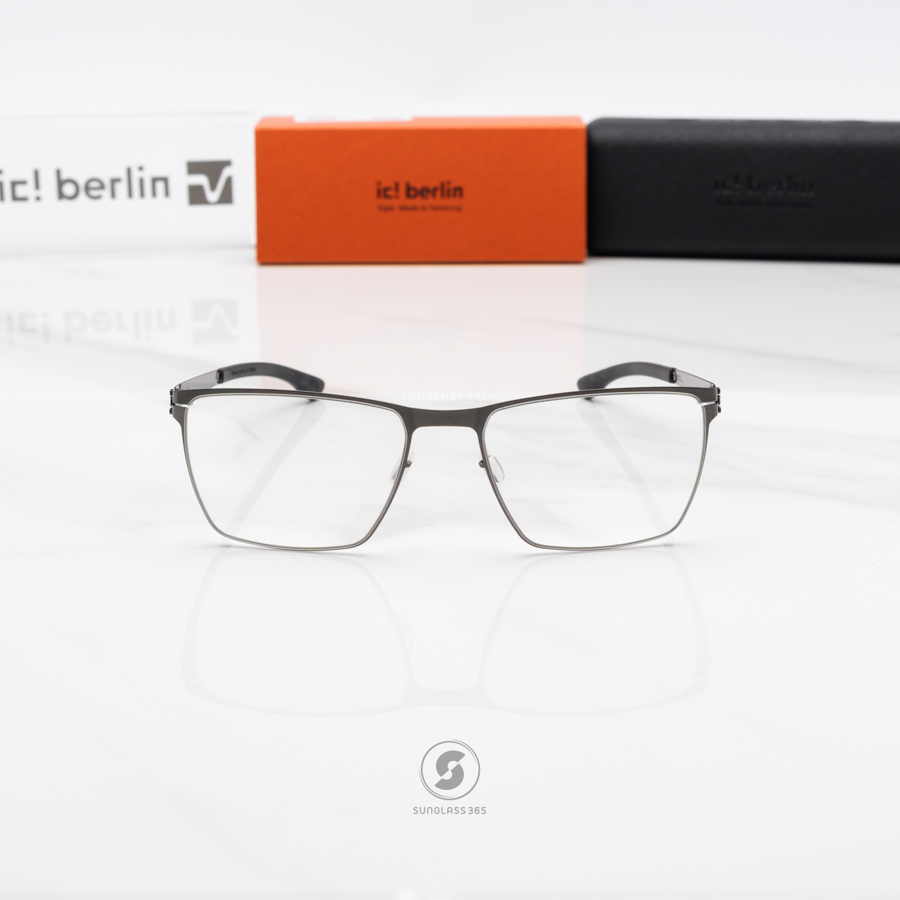 กรอบแว่น IC BERLIN Thomas A. Gunmetal