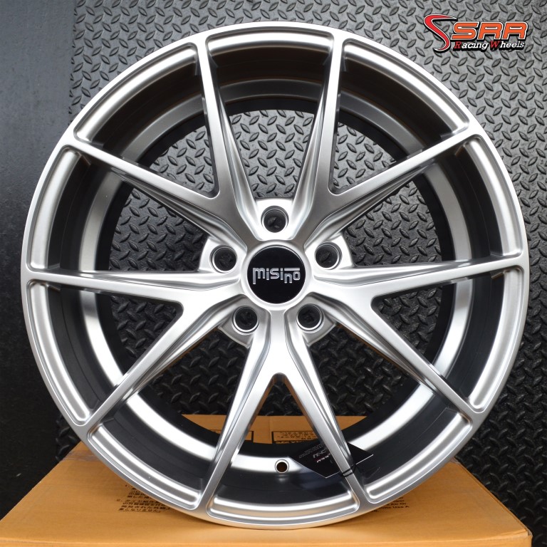 ล้อแม็กซ์ MISINO 5X114ET 35 18x8.5 COLOR HYPER Silver
