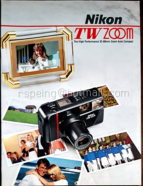โบรชัวร์กล้อง Nikon TW ZOOM (ภาษาอังกฤษ)