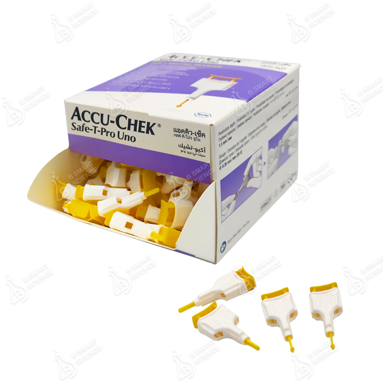 เข็มเจาะเลือด Accu-Chek Safe-T-Pro Uno