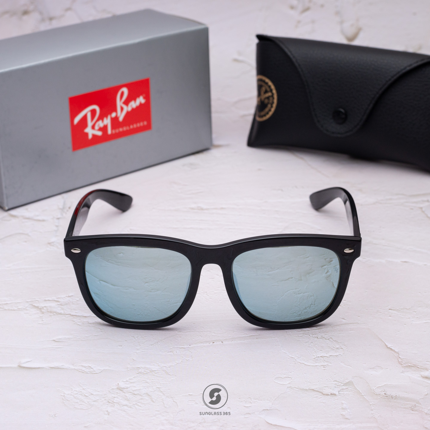 Ray-Ban RB4260D 601/30 BLACK Grey Flash