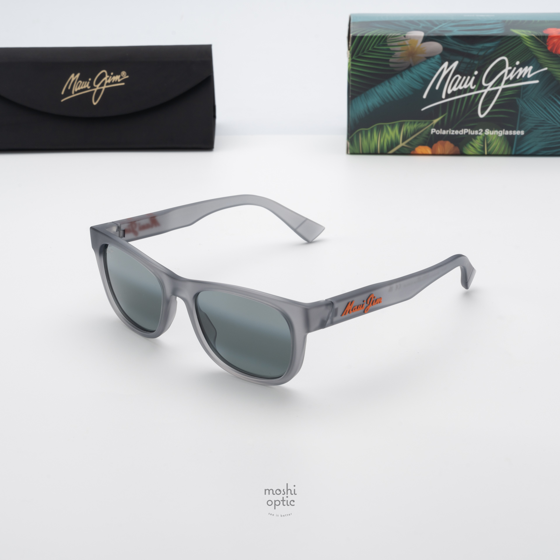 แว่นกันแดด Maui Jim KAULIKE MJ687S 002 Neutral Grey