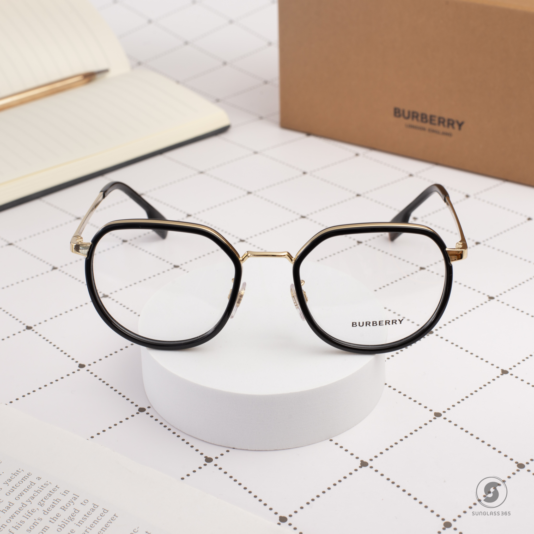 BURBERRY BE1359D 1109 Black