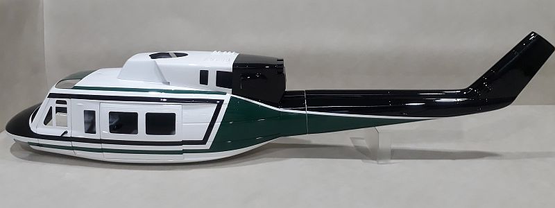 600 - UH1N Bell 212 Civil (Whith Green)