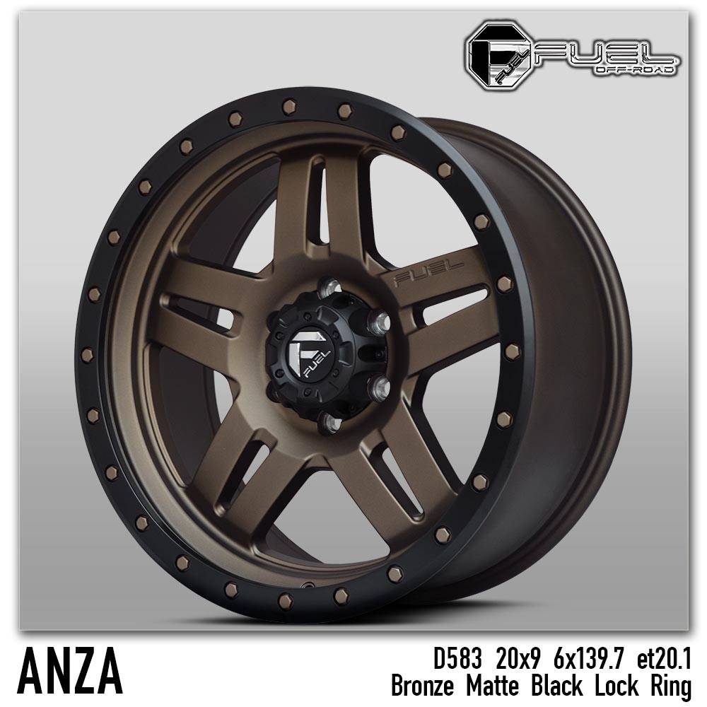 ล้อแท้ #FUEL #ANZA ขอบ20 ราคาถูก