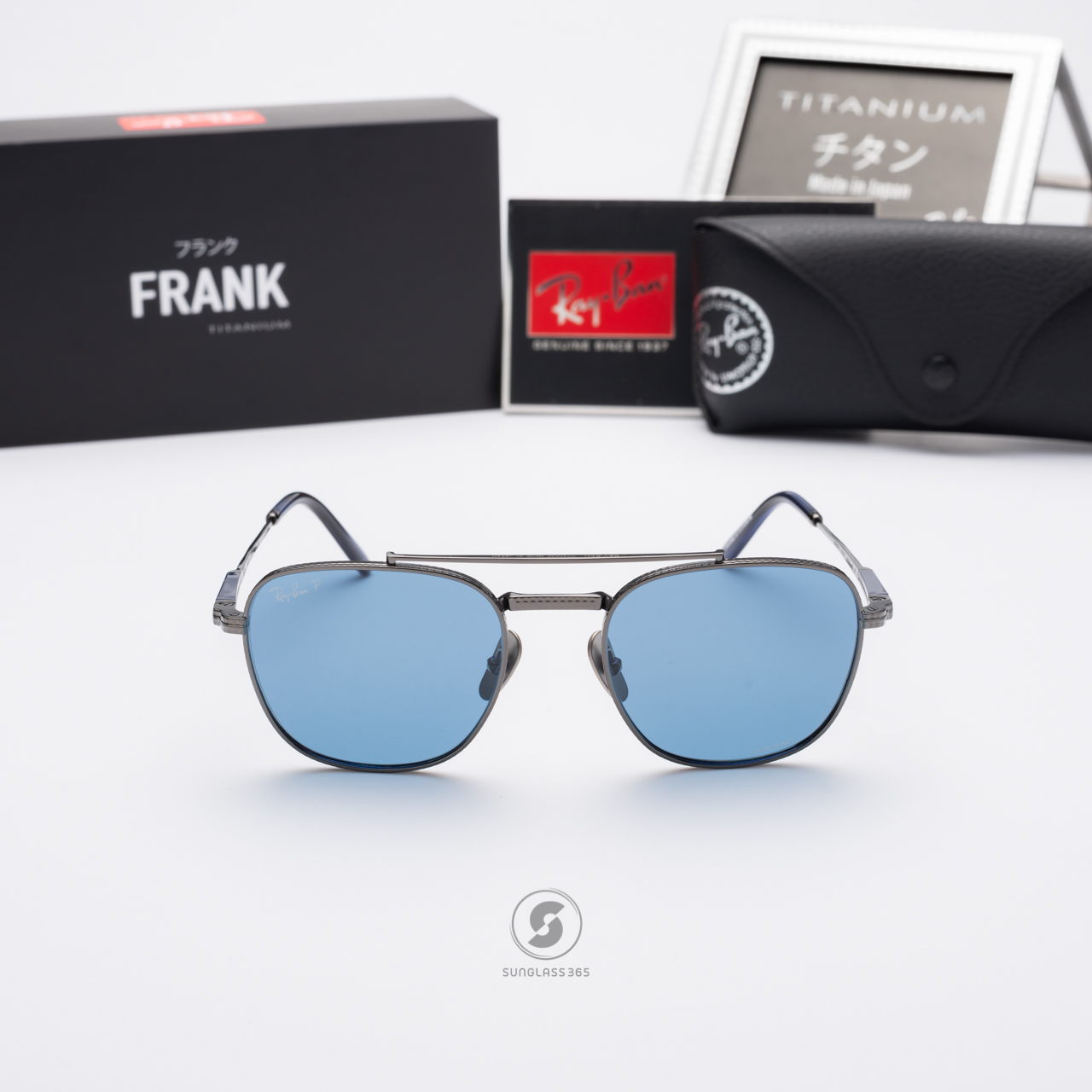RayBan RB8258 3142S2 Frank ll Titanium Gunmetal