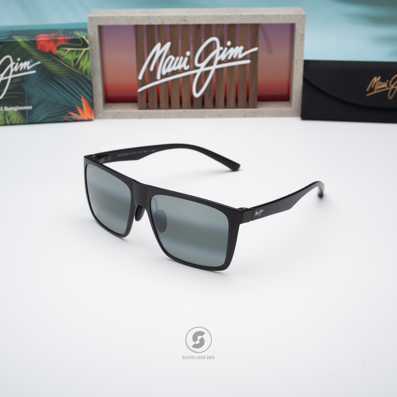 แว่นกันแดด Maui Jim HONOKALANI MJ H455 02 Neutral Grey