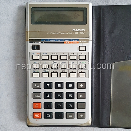 เครื่องคิดเลขพกพา Casio BF-100