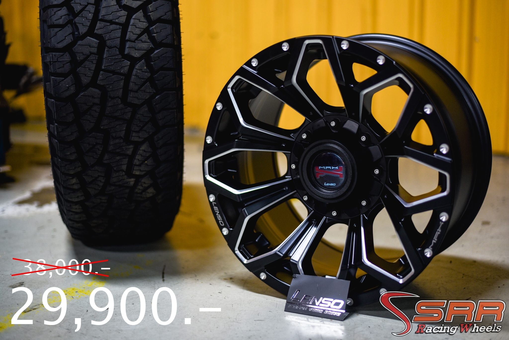 LENSO MAX-X11 ขอบ 16 OFF ROAD PROMOTION พร้อมยาง