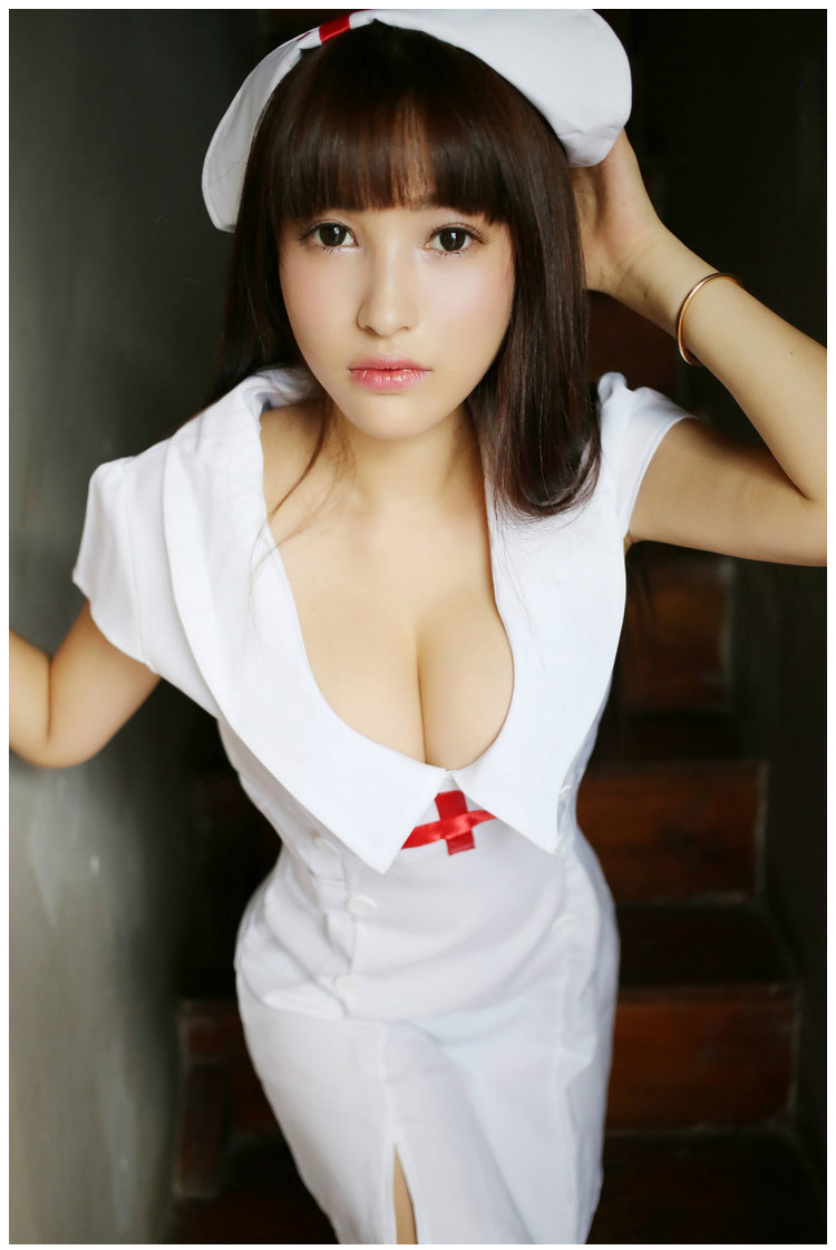 ชุดพยาบาลสีขาว NU-015