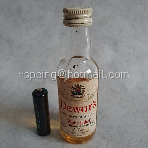 เหล้าขวดเล็ก เหล้าแท้ขวดแก้ว Dewar's Scotch Whisky
