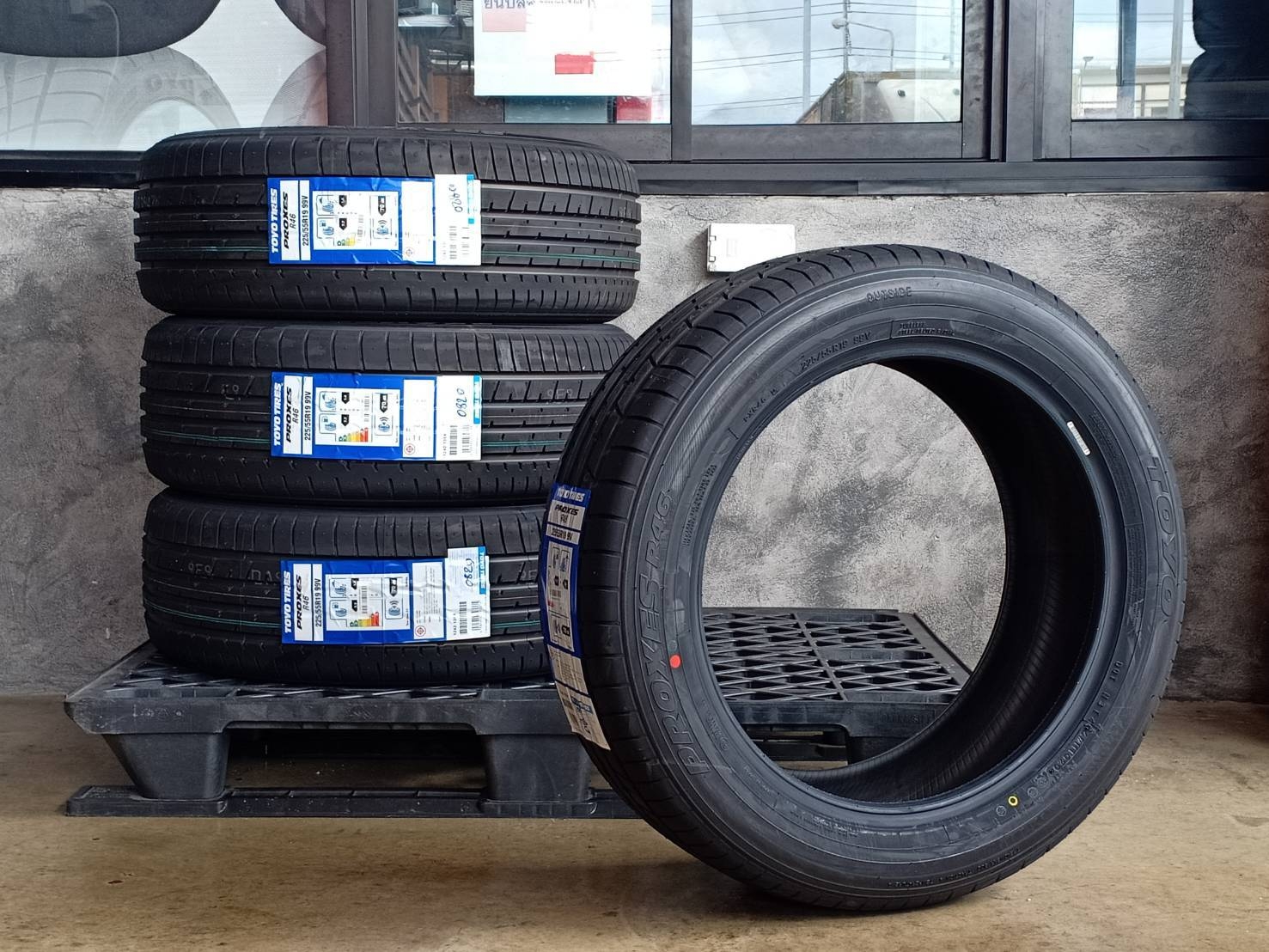 TOYO 225/55R19 PROXES R46 99V MADE IN JAPAN
