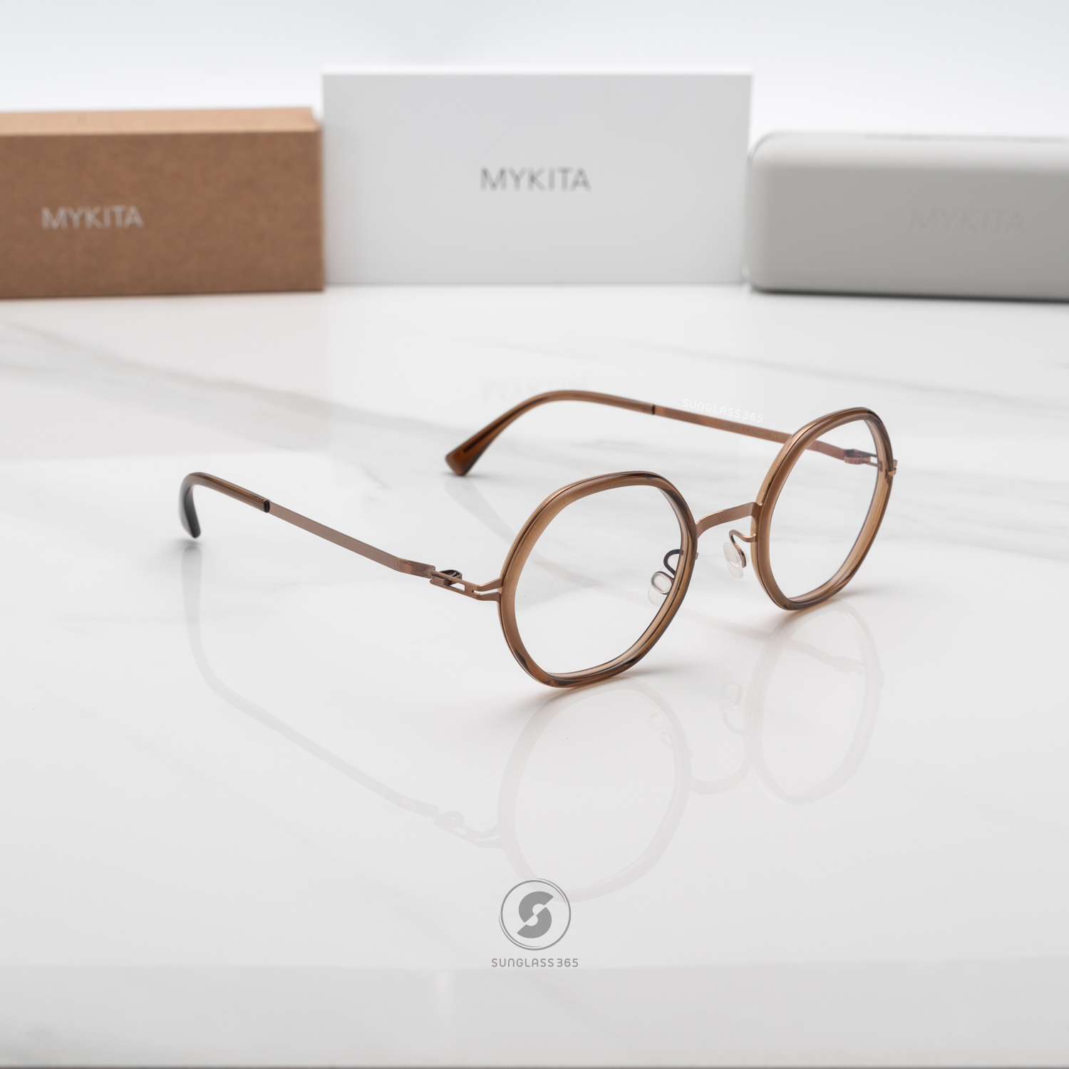 แว่นสายตา MYKITA ALYA C830 Shiny Copper Topaz