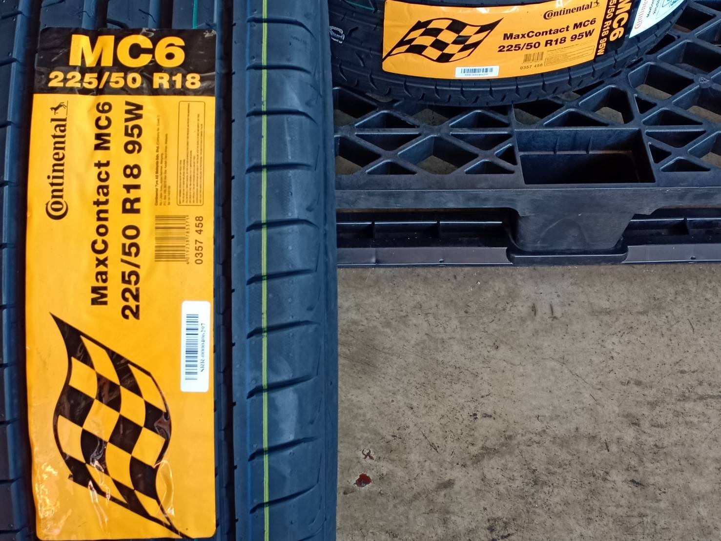 CONTINENTAL CONTACT MC6 225/50R18 ปี20