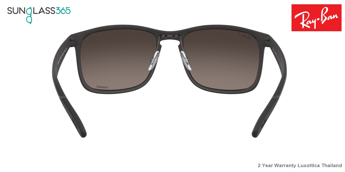 Ray-Ban RB4264 601S5J Matte Black Chomance Polarized Mirror Grey Glad