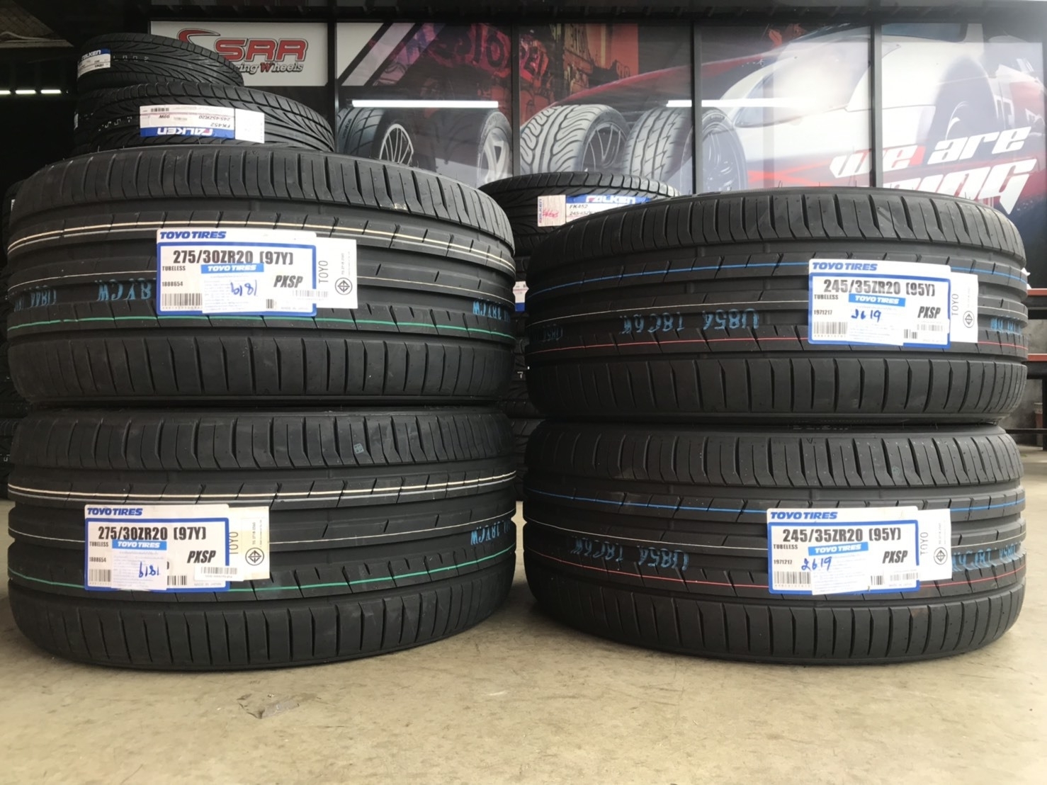 TOYO PROXES SPORT 245/35-20 ปี19