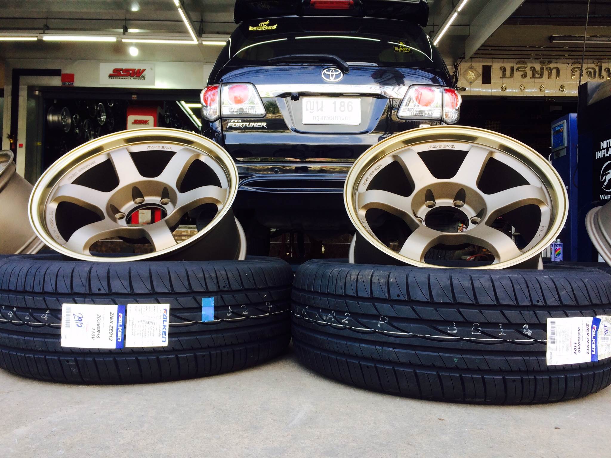 ล้อใหม่ TE37SUV ขอบ18