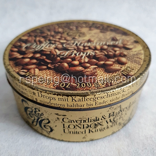 กล่องลูกอม Cavendish & Harvey Coffee Flavoured Drops