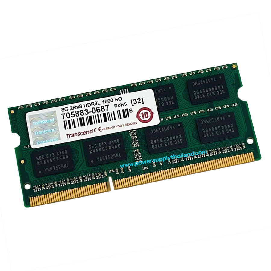 RAM Notebook 8G 2Rx8 DDR3L 1600 SO ราคาพิเศษ รับประกันสินค้า